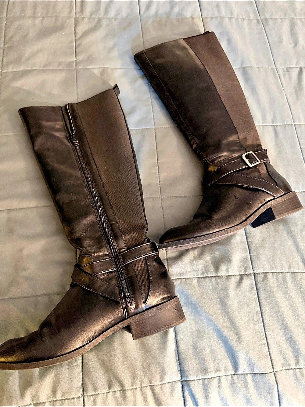 Kelly & Katie KK-FINQ Black Over-the-Knee Boots Size 9M